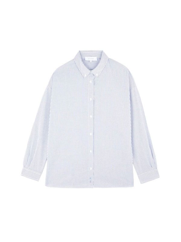 Scalpers Scalpers Bluza 'New Boppy'  svijetloplava / bijela