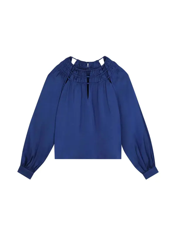 Scalpers Scalpers Bluza 'Saten'  plava