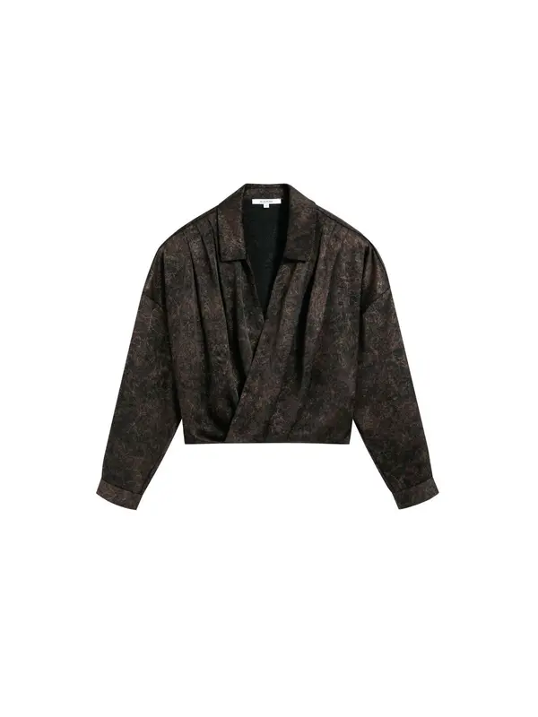 Scalpers Scalpers Bluza  smeđa / crna