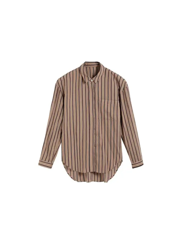 Scalpers Scalpers Bluza  smeđa / tamno smeđa / svijetlosiva