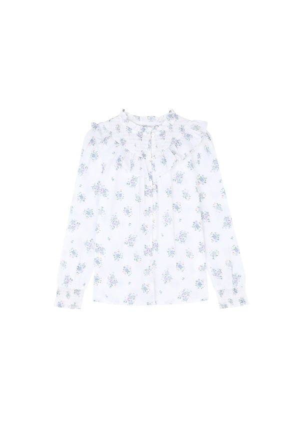 Scalpers Scalpers Bluza 'Smock'  plava / bijela