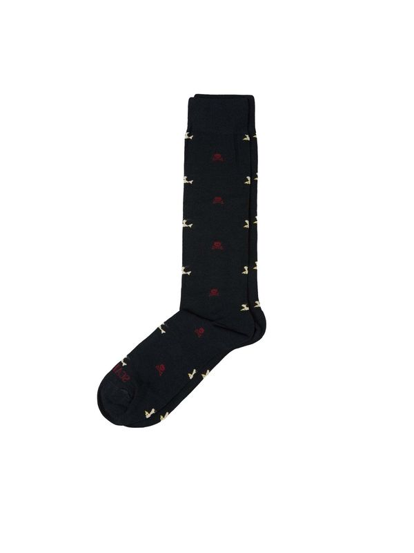 Scalpers Scalpers Čarape  bordo / crna / bijela