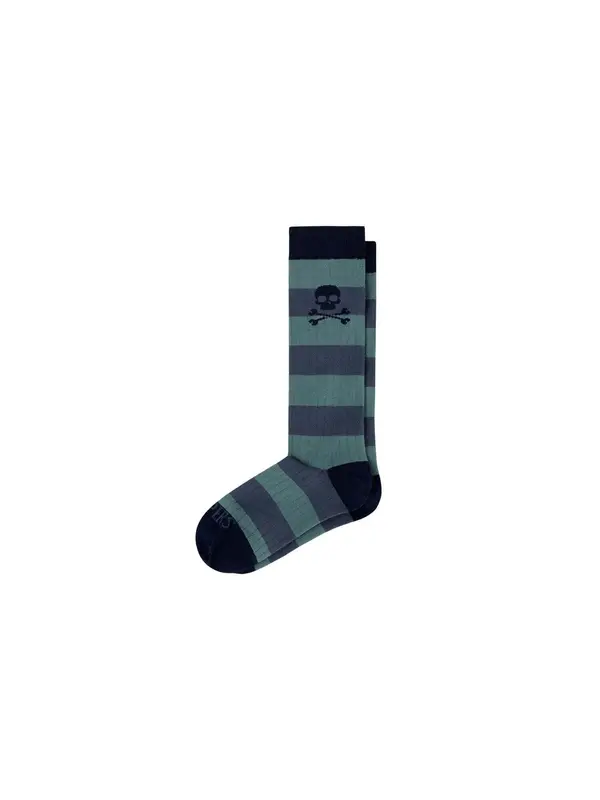 Scalpers Scalpers Čarape 'Rugby L'  plava / mornarsko plava