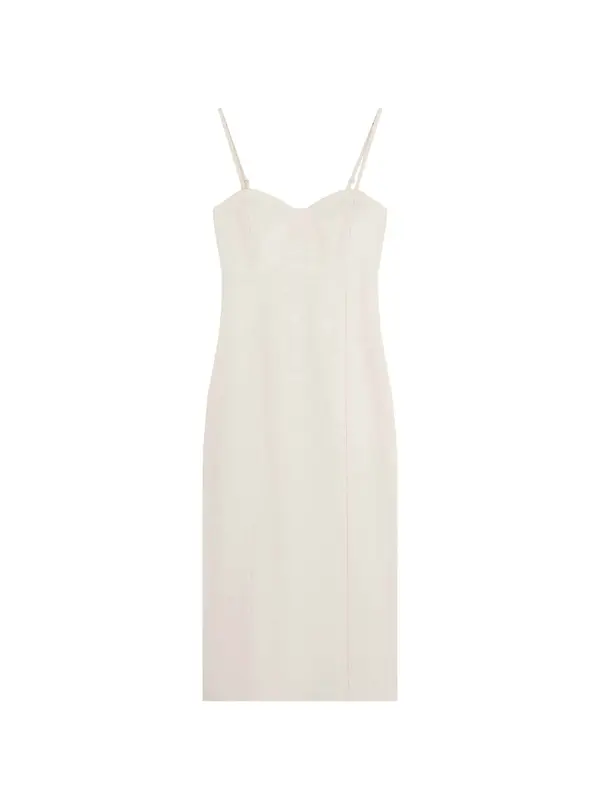 Scalpers Scalpers Haljina 'Nacar'  bež / bijela
