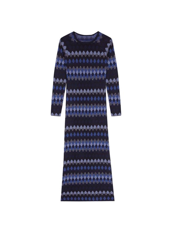 Scalpers Scalpers Haljina  plava melange