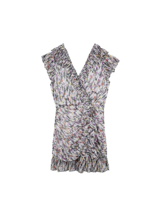 Scalpers Scalpers Haljina 'Vage'  žuta / ljubičasta / narančasta / crna