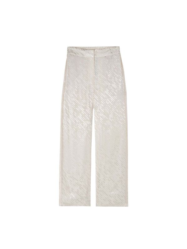 Scalpers Scalpers Hlače  ecru/prljavo bijela / prljavo bijela