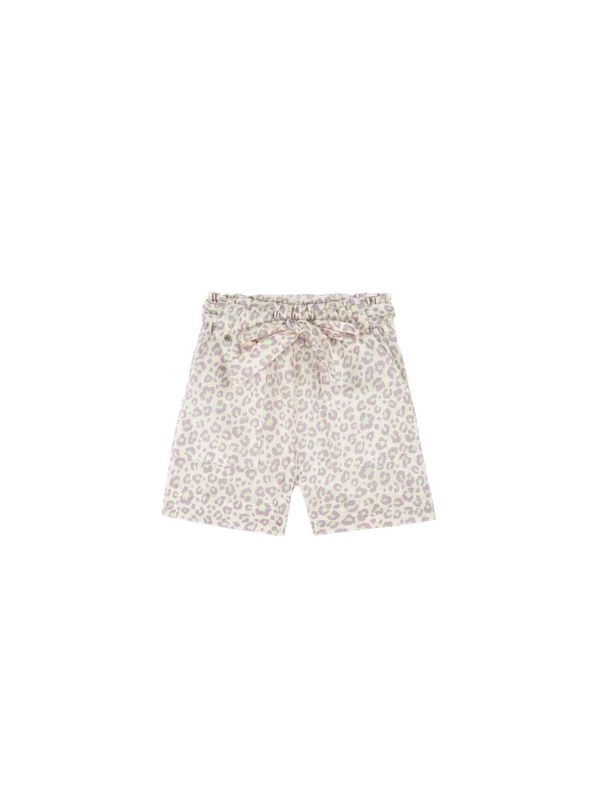 Scalpers Scalpers Hlače 'Piccola'  bež / neonsko zelena / ljubičasta