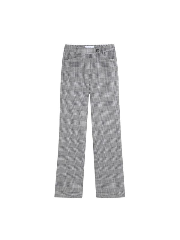 Scalpers Scalpers Hlače  svijetlosiva / crna