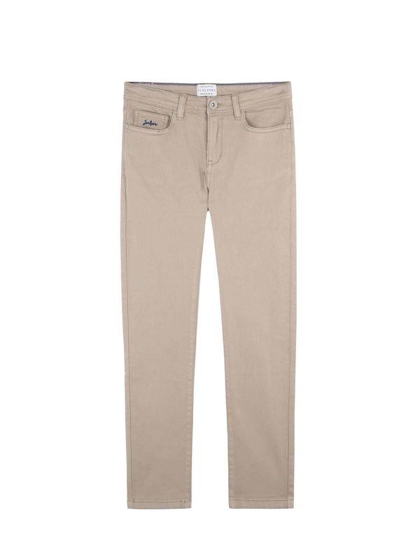 Scalpers Scalpers Hlače  taupe siva