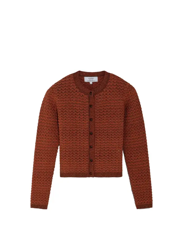 Scalpers Scalpers Kardigan ' '  narančasta / crvena