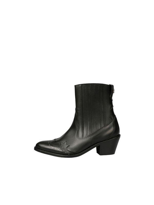 Scalpers Scalpers Kaubojske čizme  crna / srebro