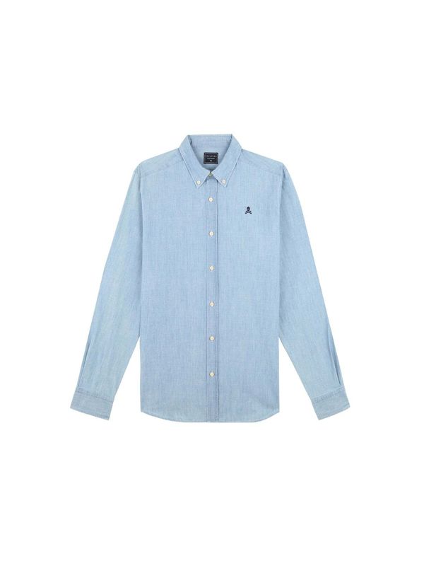 Scalpers Scalpers Košulja 'Alpha'  plavi traper