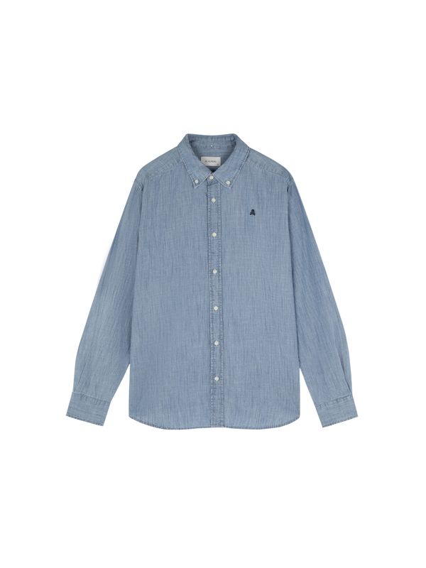 Scalpers Scalpers Košulja 'Alpha'  plavi traper / svijetloplava