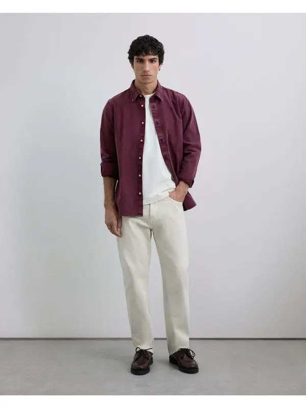 Scalpers Scalpers Košulja  burgund