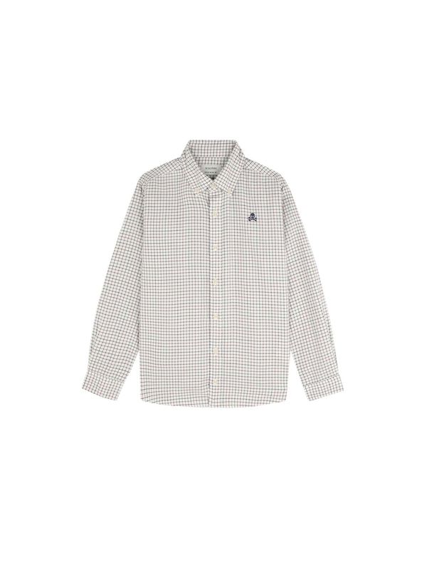 Scalpers Scalpers Košulja  crna / prljavo bijela