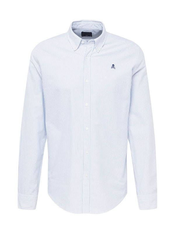 Scalpers Scalpers Košulja  kraljevsko plava / svijetloplava / bijela