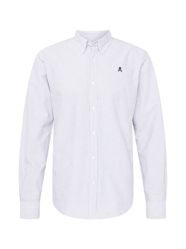 Scalpers Scalpers Košulja  mornarsko plava / bijela