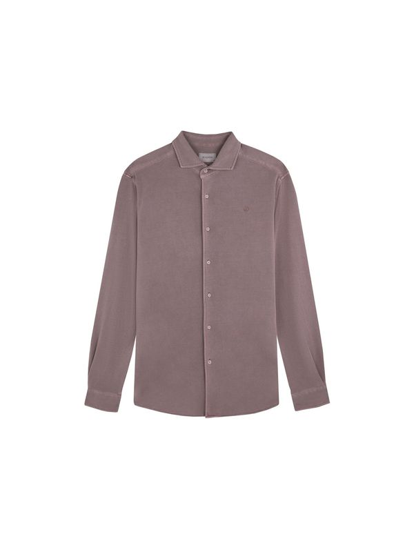 Scalpers Scalpers Košulja 'New Honeycomb'  sivkasto ljubičasta (mauve)