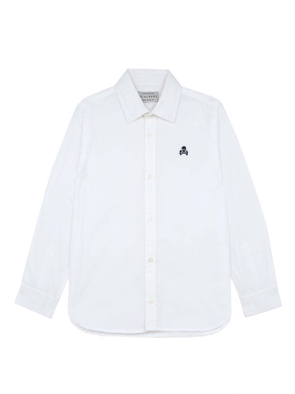 Scalpers Scalpers Košulja 'NOS SIENA'  crna / bijela