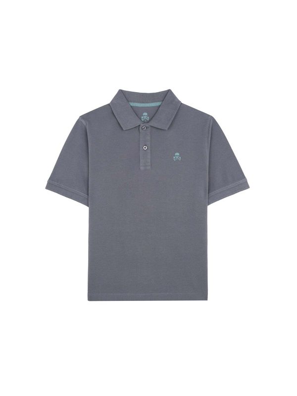 Scalpers Scalpers Majica  mornarsko plava / tirkiz