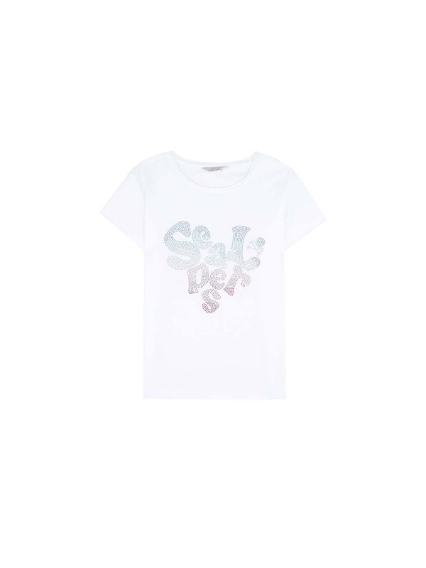 Scalpers Scalpers Majica  plava / crvena / bijela