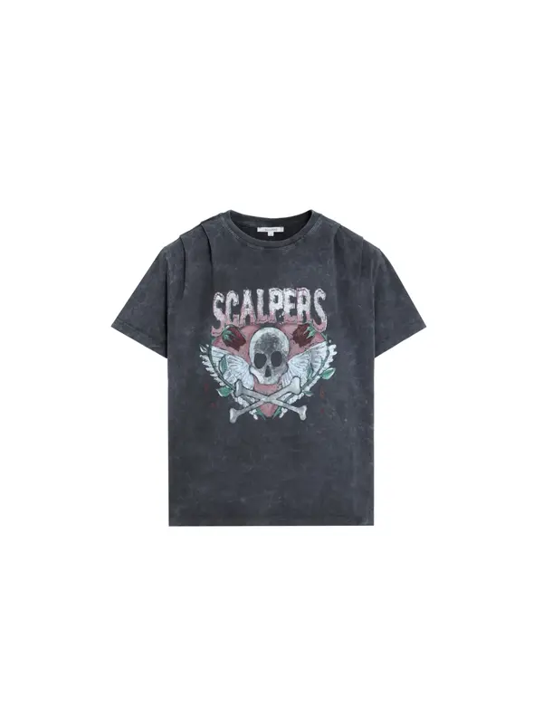 Scalpers Scalpers Majica ' '  siva