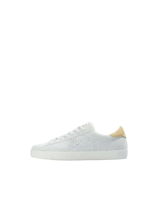 Scalpers Scalpers Niske tenisice 'New Gala Suede'  senf / bijela