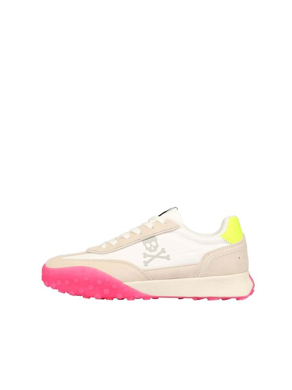 Scalpers Scalpers Niske tenisice 'New Prax'  bež / žuta / roza / bijela