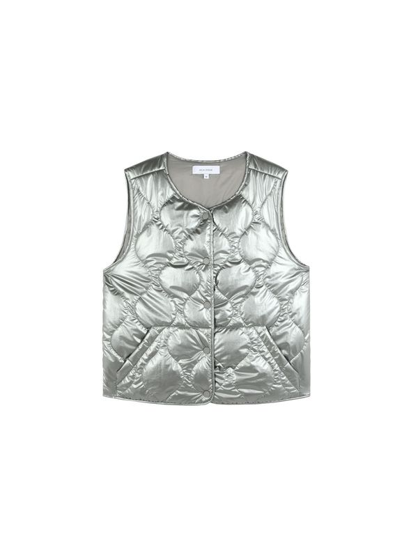 Scalpers Scalpers Prsluk 'Gstaad'  srebro