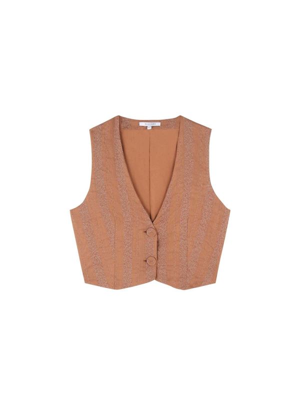 Scalpers Scalpers Prsluk od odijela 'Baz'  smeđa