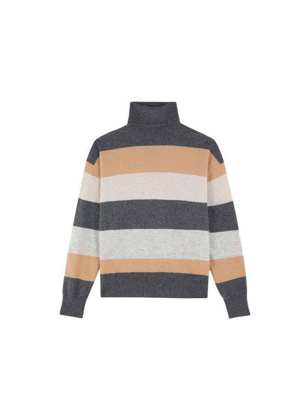 Scalpers Scalpers Pulover  bež / svijetlosiva / tamo siva