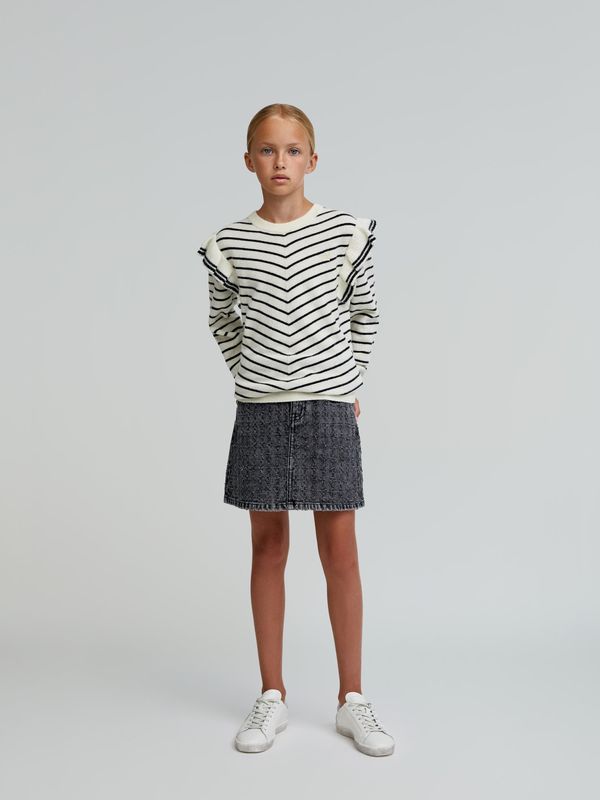 Scalpers Scalpers Pulover  bež / zlatna / crna