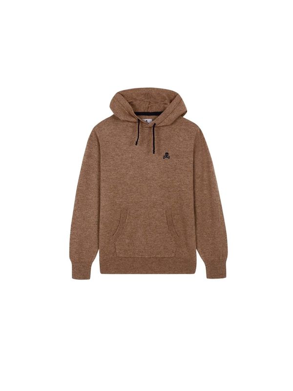 Scalpers Scalpers Pulover  mornarsko plava / smeđa melange