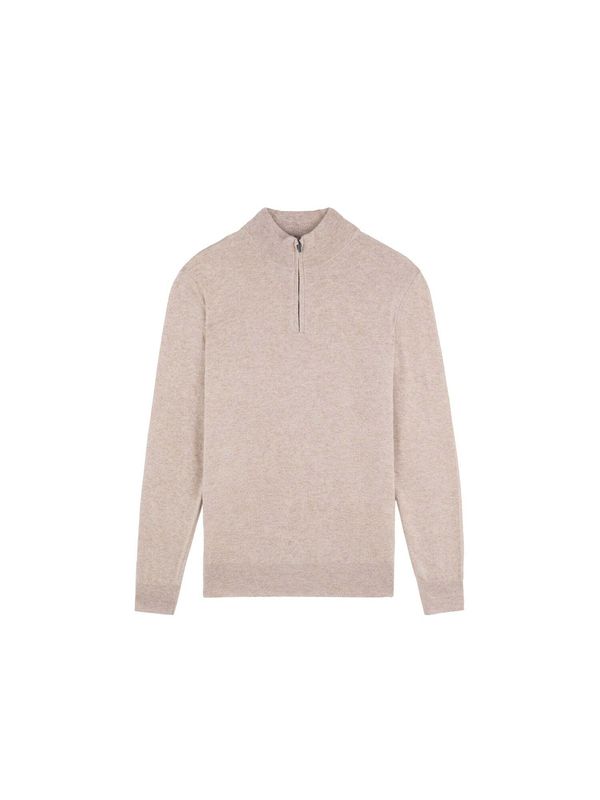 Scalpers Scalpers Pulover 'Peak'  bež / bež melange