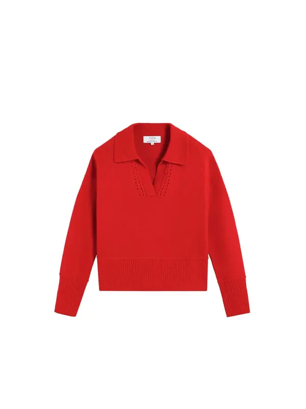 Scalpers Scalpers Pulover 'Scmerhpolo'  crvena