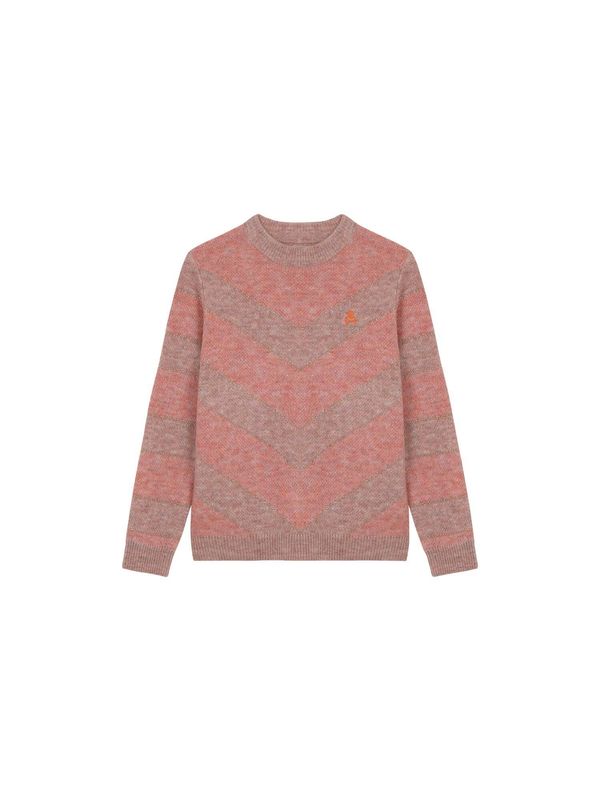 Scalpers Scalpers Pulover 'Tricot Girls'  breskva / prljavo roza