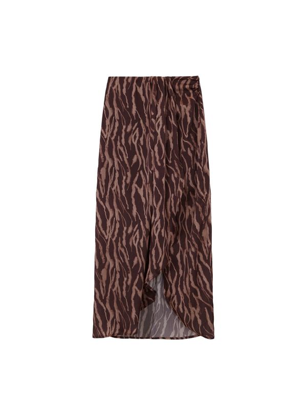 Scalpers Scalpers Suknja 'Zeb'  smeđa