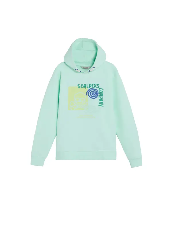 Scalpers Scalpers Sweater majica ' '  akvamarin