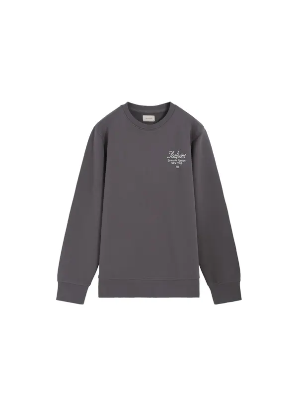 Scalpers Scalpers Sweater majica ' '  antracit siva / crna