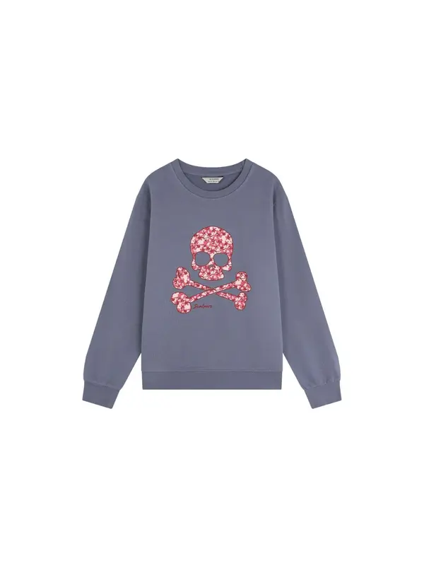 Scalpers Scalpers Sweater majica  boja pijeska / safirno plava / rubin crvena / klasično crvena