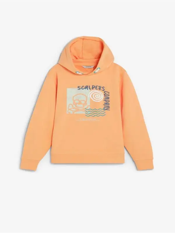 Scalpers Scalpers Sweater majica ' '  breskva / roza