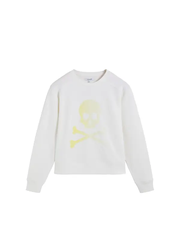 Scalpers Scalpers Sweater majica ' '  ecru/prljavo bijela / bijela