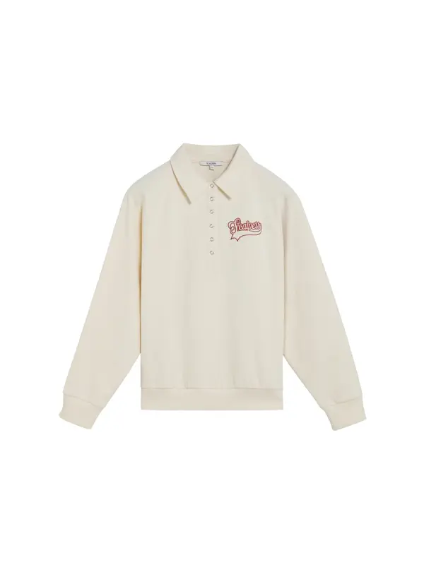 Scalpers Scalpers Sweater majica ' '  ecru/prljavo bijela / bijela