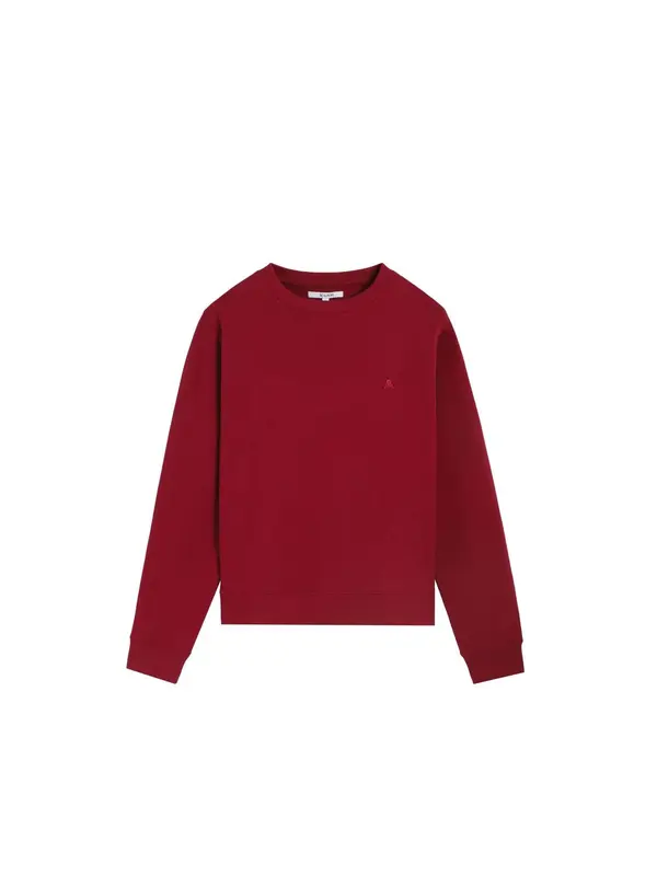 Scalpers Scalpers Sweater majica 'Fade'  trešnja crvena