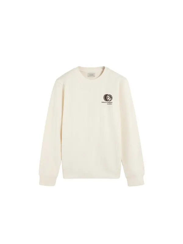 Scalpers Scalpers Sweater majica 'Games'  prljavo bijela