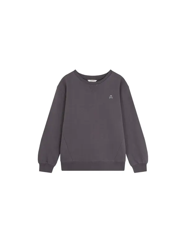Scalpers Scalpers Sweater majica 'Guitar'  opal / antracit siva / svijetlozelena / srebro
