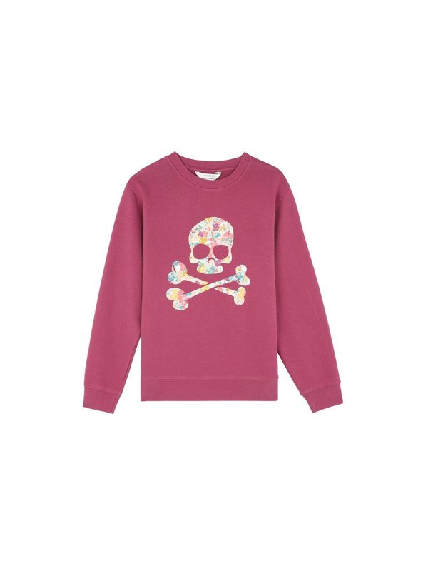 Scalpers Scalpers Sweater majica  miks boja / ružičasto crvena