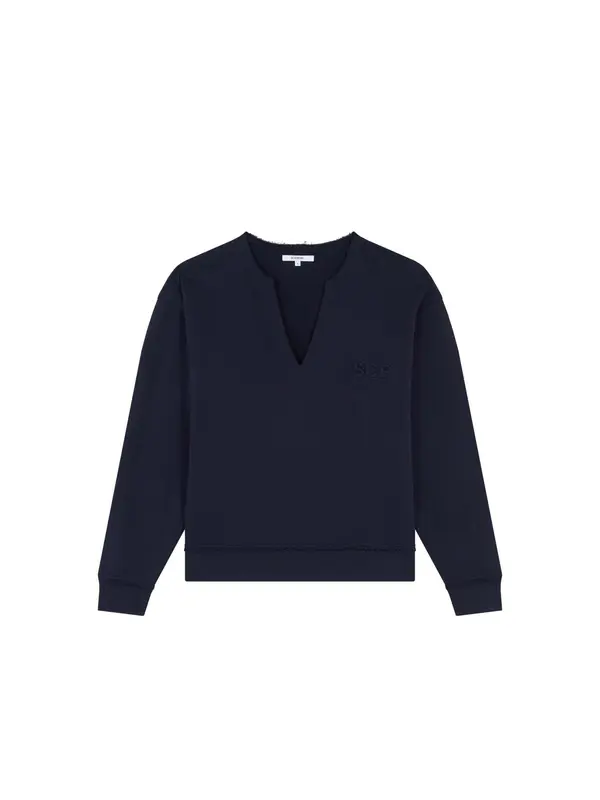 Scalpers Scalpers Sweater majica  mornarsko plava