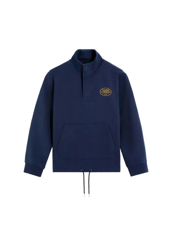 Scalpers Scalpers Sweater majica  mornarsko plava
